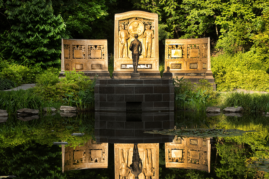 Westinghouse Memorial in Schenley Park