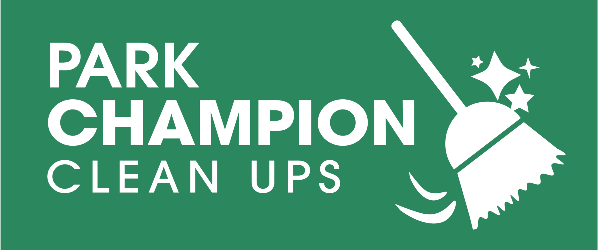 Banner image stating "Park Champion Clean Ups"