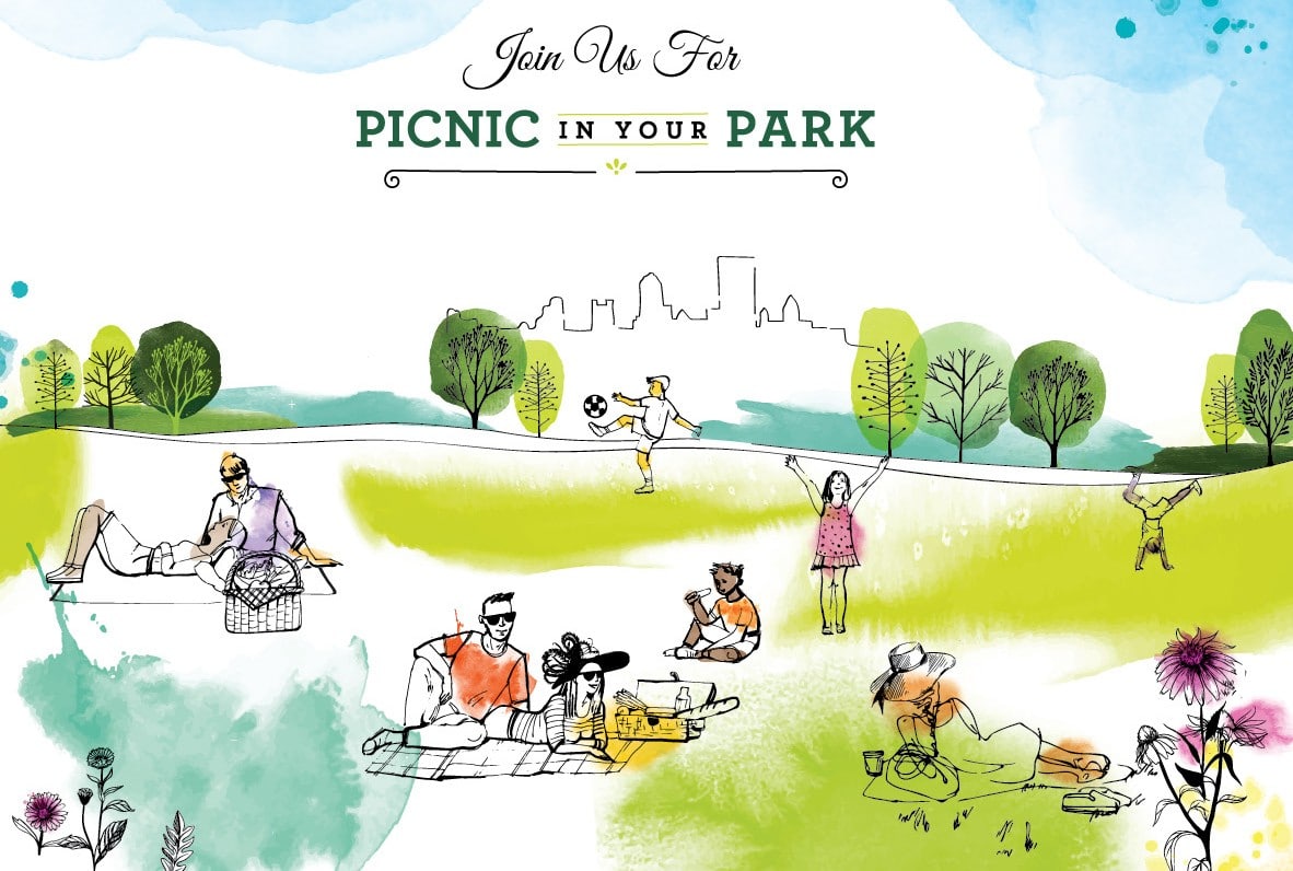 Picnic in Your Park Invitation