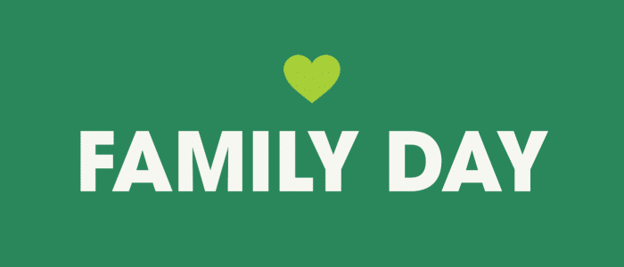 Family Day banner