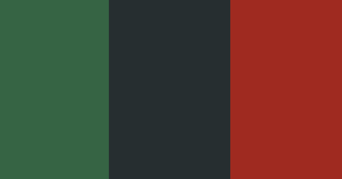 Green, Black and Red Background