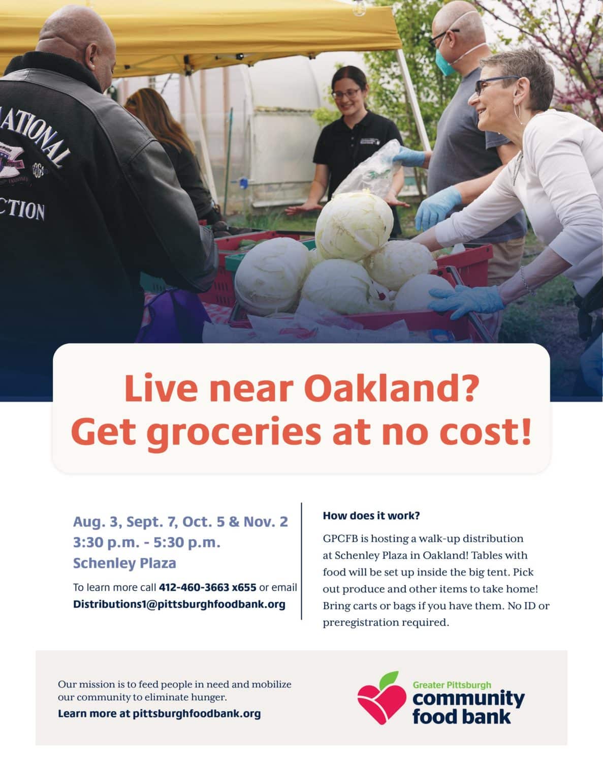 Oakland Distro Flyer Pittsburgh Parks Conservancy