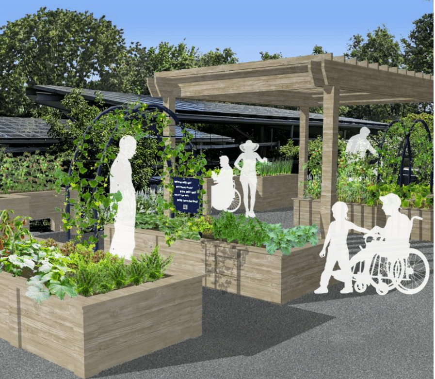From Slavery To Freedom Garden Restoration Rendering